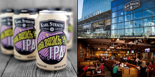 Karl Strauss Brewing Company - canes