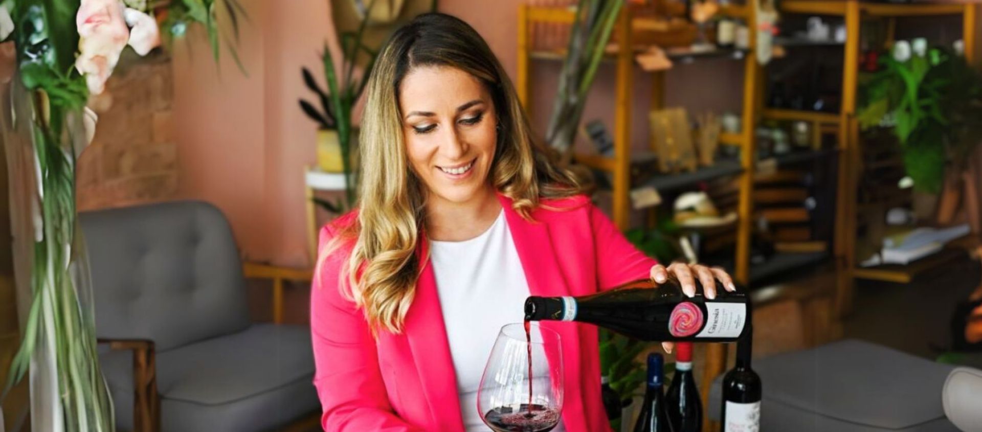 Photo for: Welcoming Daisy Penzo of Tuscany Wines Import to the USA Trade Tasting 2024
