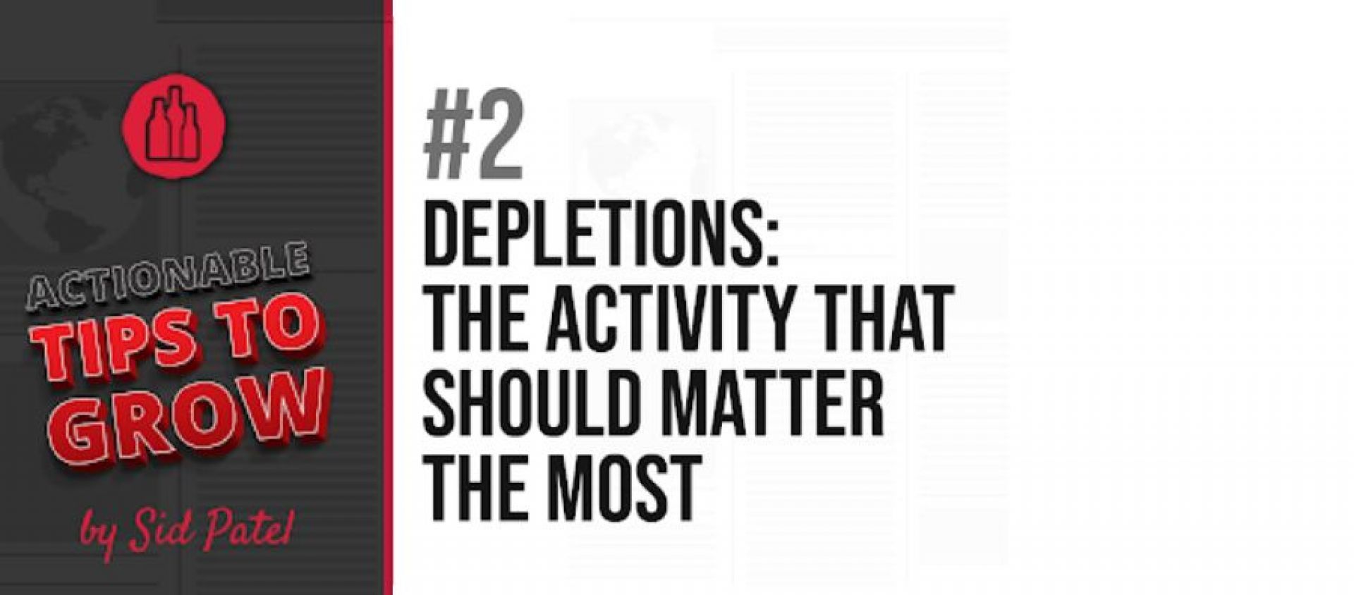 Photo for: Depletions: The Activity That Should Matter The Most