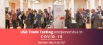 Photo for: USA Trade Tasting Postponed Over COVID 19 – New Date May 25-26, 2021